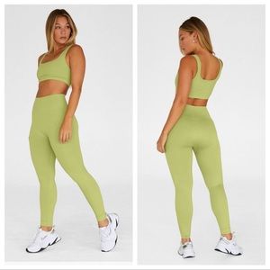 SET Active Lime Leggings